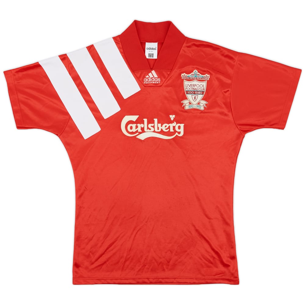 1992-93 Liverpool Centenary Home Shirt - 8/10 - (S)