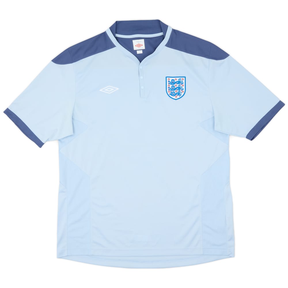 2009-10 England Umbro Training Shirt - 8/10 - (XXL)