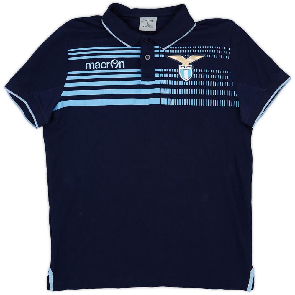 2014-15 Lazio Macron Polo Shirt - 8/10 - (L)