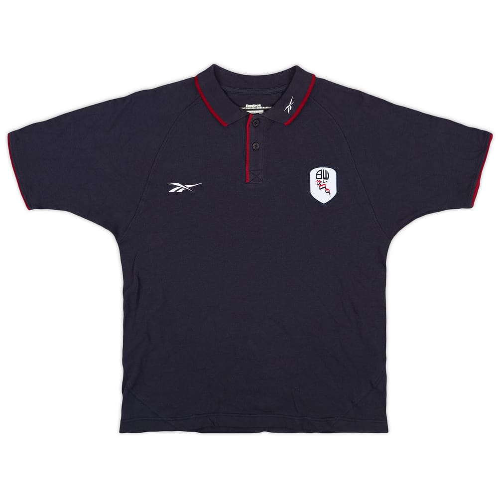 2003-04 Bolton Reebok Polo Shirt - 9/10 - (L.Boys)
