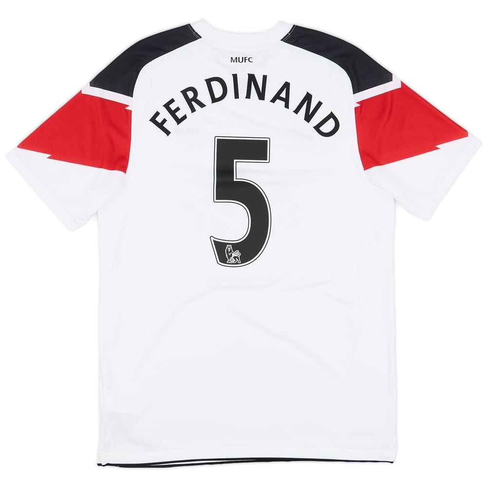 2010-12 Manchester United Away Shirt Ferdinand #5 - 7/10 - (M)