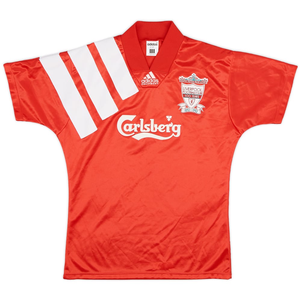 1992-93 Liverpool Centenary Home Shirt - 9/10 - (S)