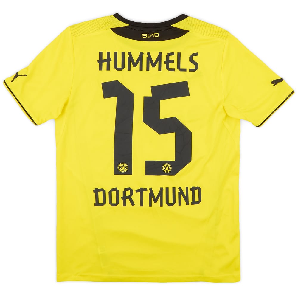 2013-14 Borussia Dortmund Home Shirt Hummels #15 - 8/10 - (S)
