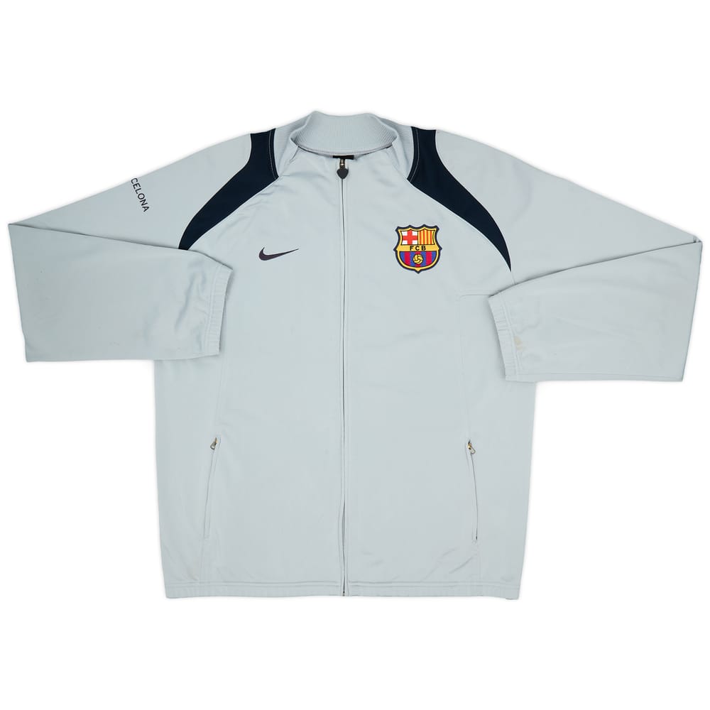 2005-06 Barcelona Nike Track Jacket - 8/10 - (XL.Boys)