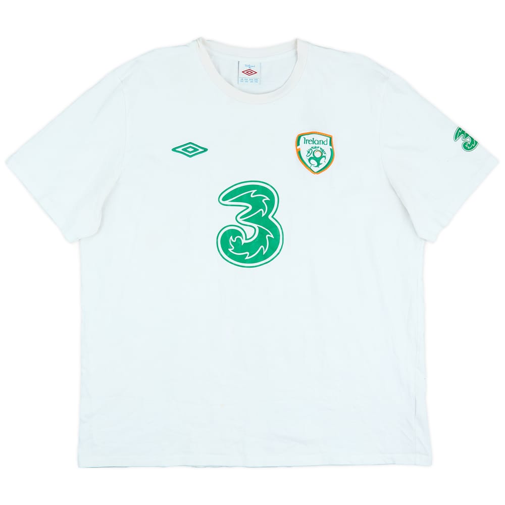 2010-11 Ireland Umbro Cotton Tee - 7/10 - (XXL)