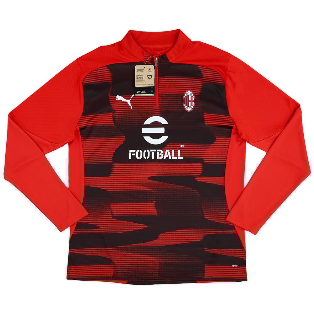 2024-25 AC Milan Puma 1/4 Zip Training Top