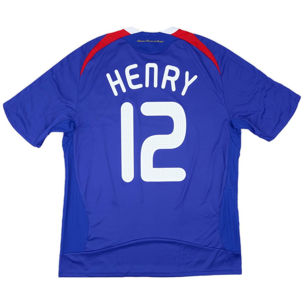 2007-08 France Home Shirt Henry #12 (L)