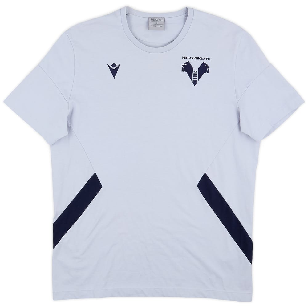 2022-23 Hellas Verona Macron Leisure Tee - 9/10 - (M)