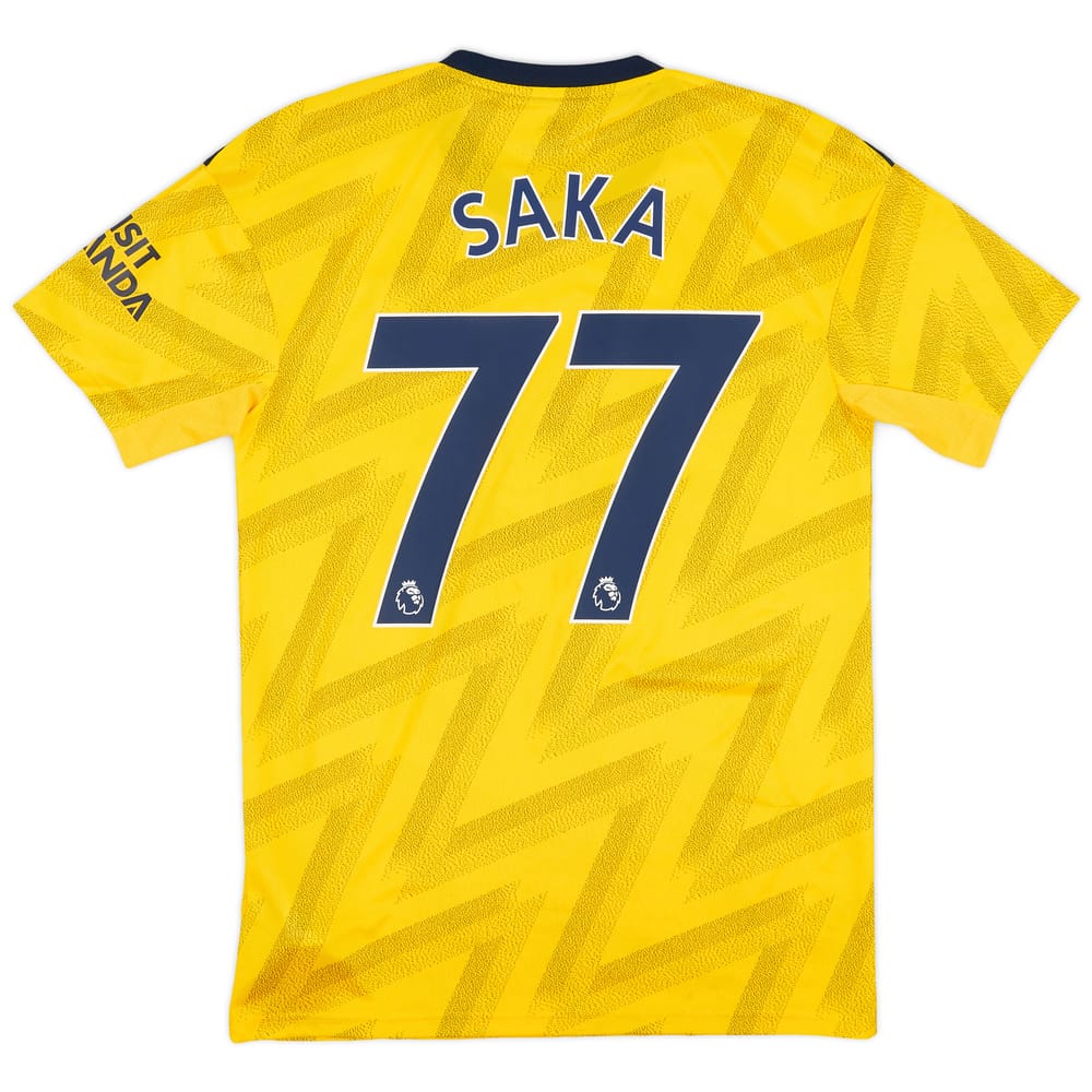 2019-20 Arsenal Away Shirt Saka #77 - 10/10 - (S)