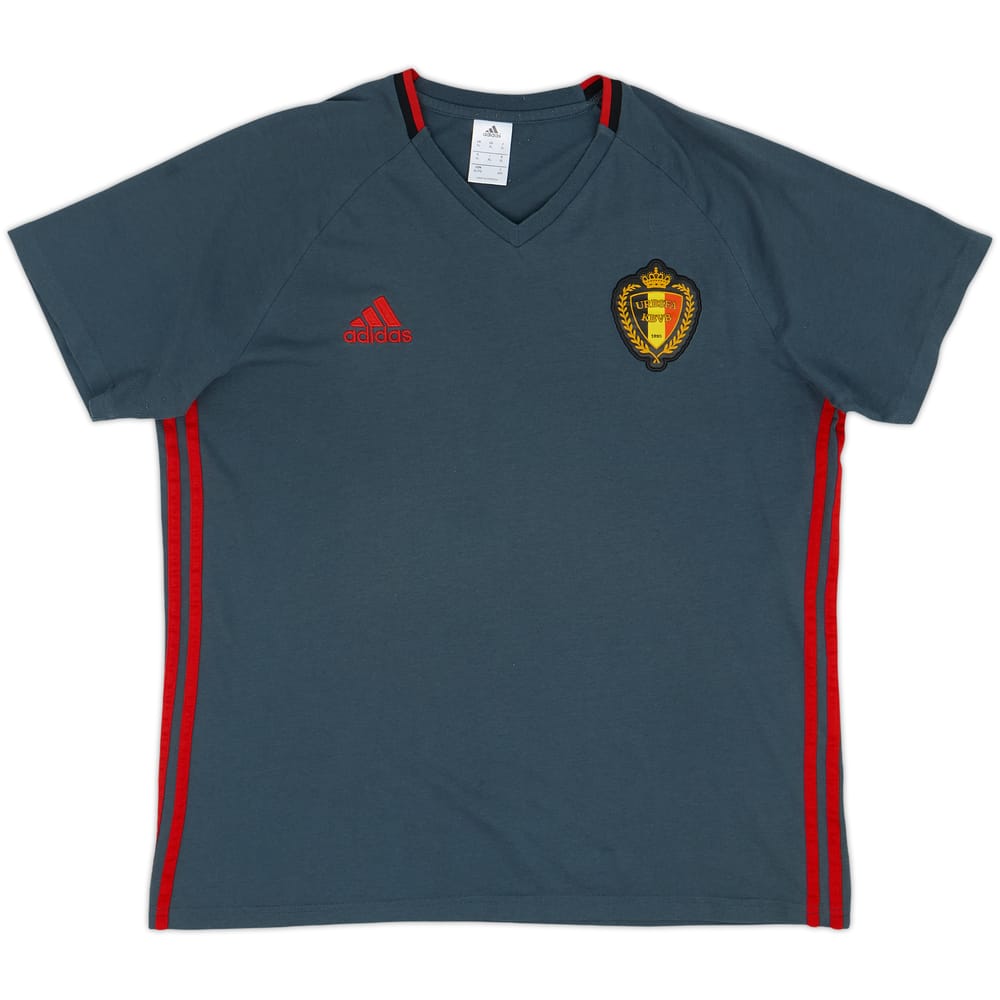 2015-16 Belgium adidas Cotton Tee - 6/10 - (XL)