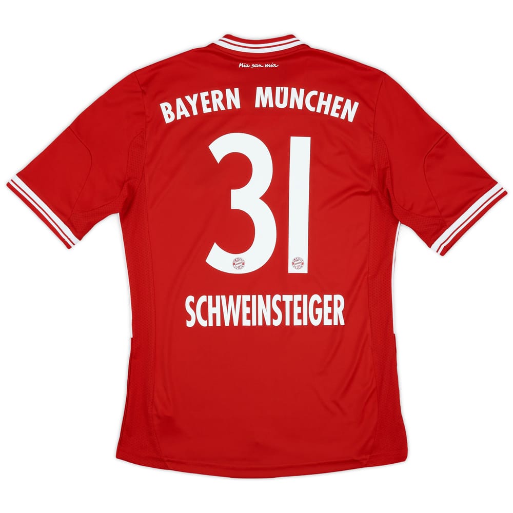 2013-14 Bayern Munich Home Shirt Schweinsteiger #31 - 8/10 - (S)
