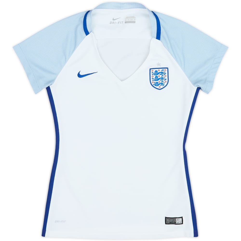 Camiseta de local de Inglaterra 2016-17 - 9/10 - (Mujeres XS)
