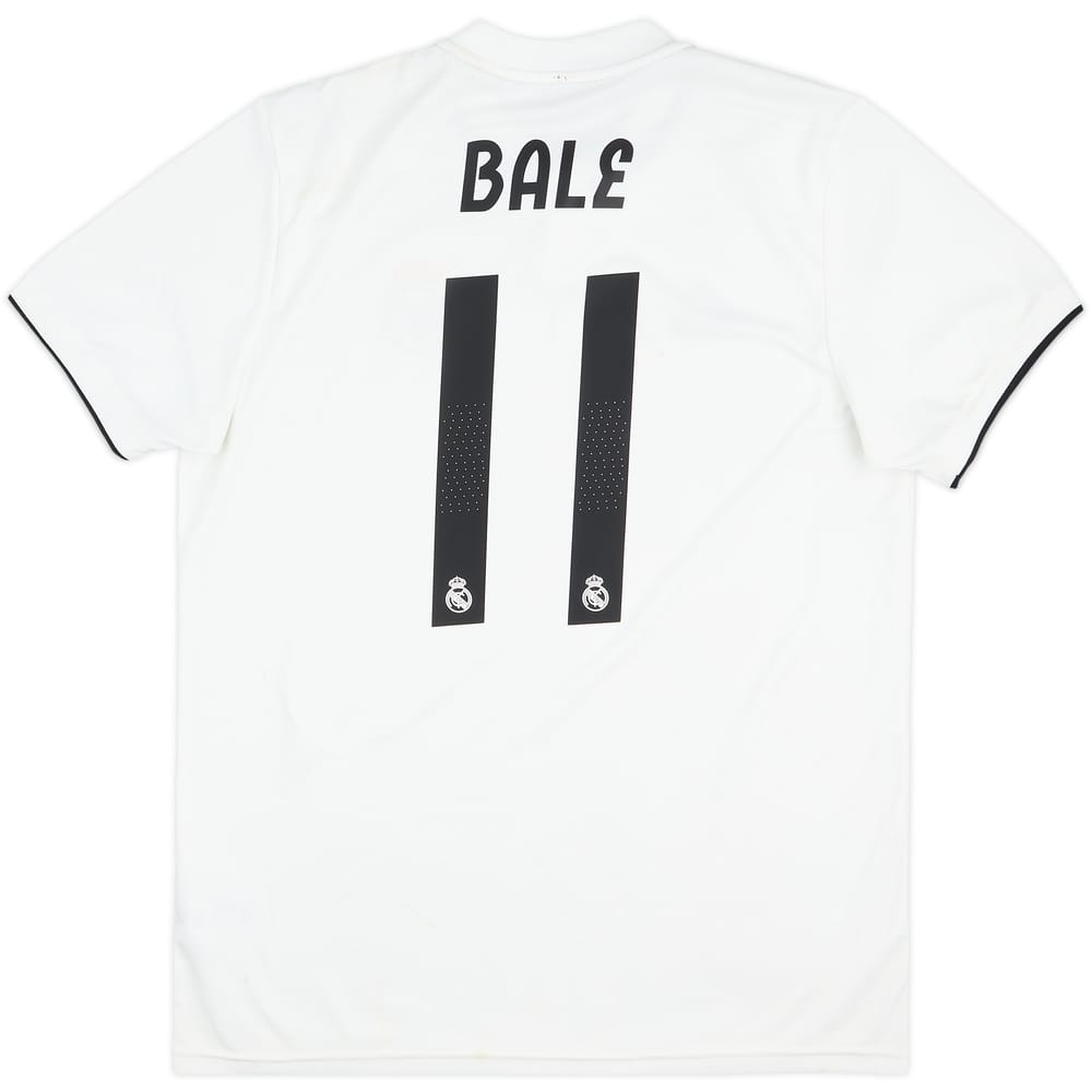 2018-19 Real Madrid Home Shirt Bale #11 - 6/10 - (L)