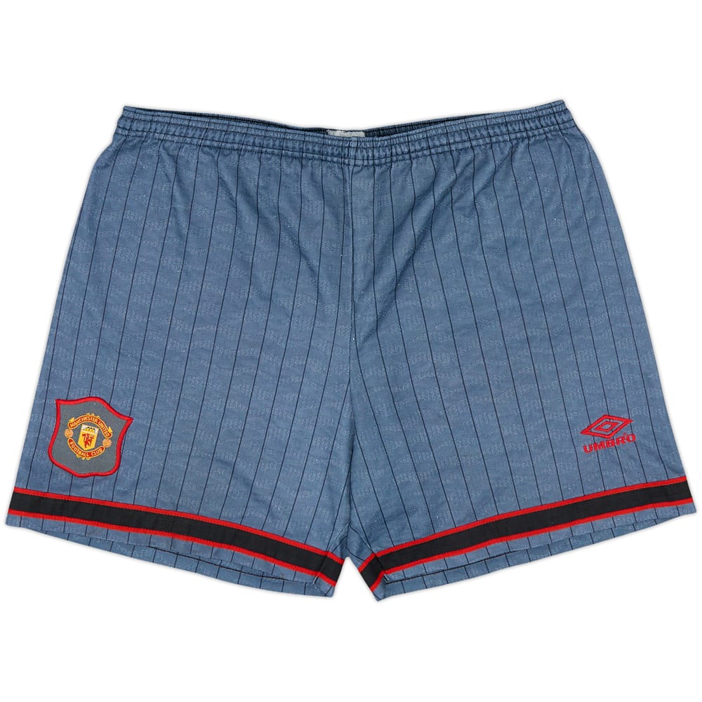 1995-96 Manchester United Away Shorts - 8/10 - (XL)