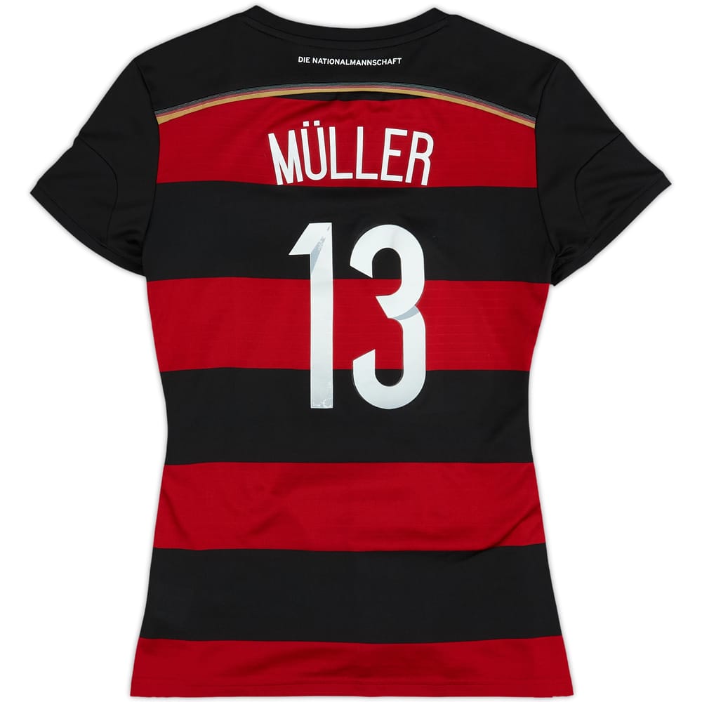 2014-15 Germany Away Shirt Muller #13 - 9/10 - (Women's M)