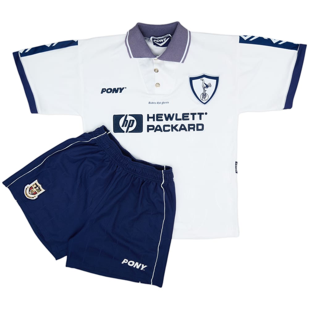 1995-97 Tottenham Home Full Kit - 6/10 - (M)