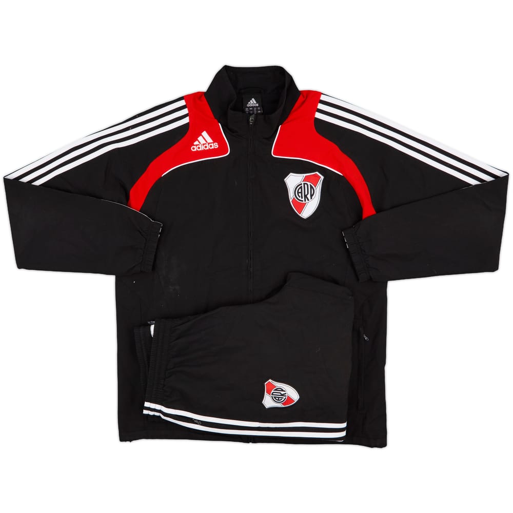 2008-09 River Plate adidas Tracksuit - 7/10 - (L)