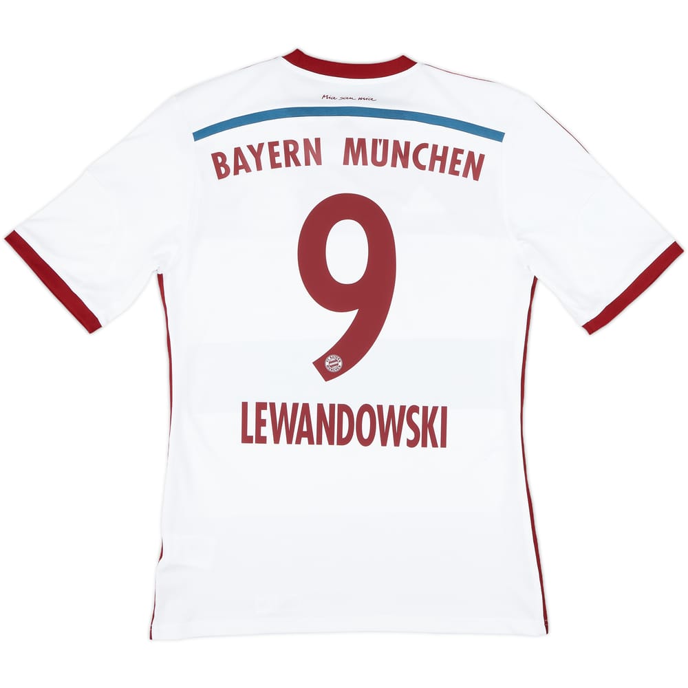 2014-15 Bayern Munich Away Shirt Lewandowski #9 - 9/10 - (S)