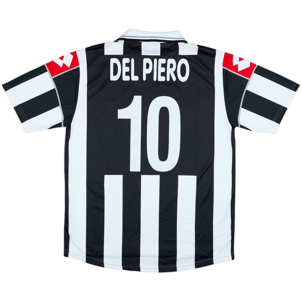 2000-01 Juventus Home Shirt Del Piero #10 - 7/10 - (L)