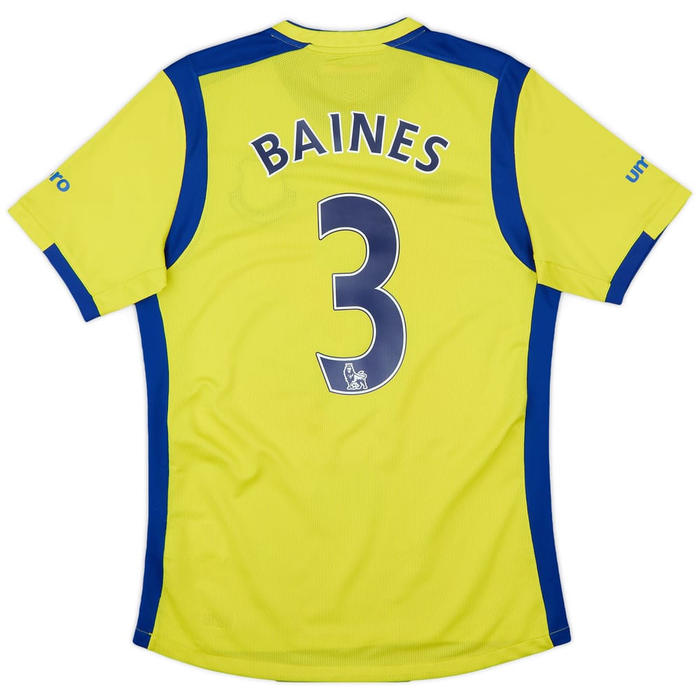 2016-17 Everton Third Shirt Baines #3 - 8/10 - (M)