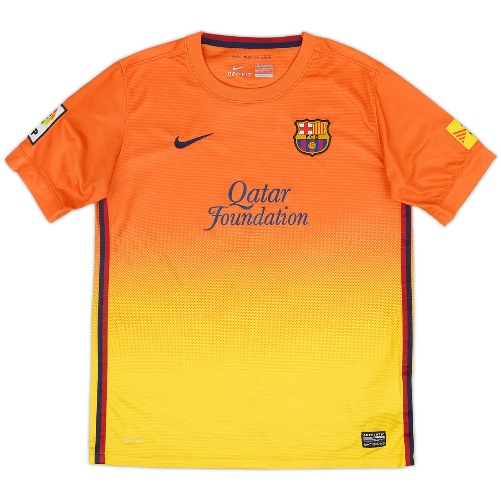 2012-13 Barcelona Away Shirt - 9/10 - (14-15 Years)