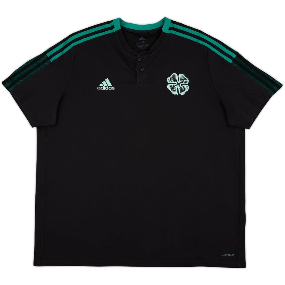 2021-22 Celtic adidas Polo Shirt - 9/10 - (XXL)
