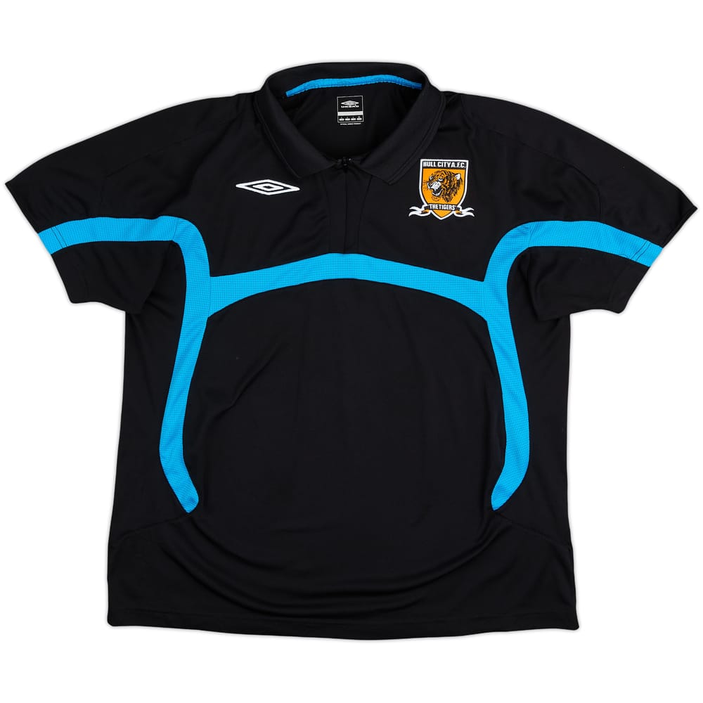 Polo con cremallera de 1/4 Umbro del Hull City 2009-10 - 10/10 - (L)