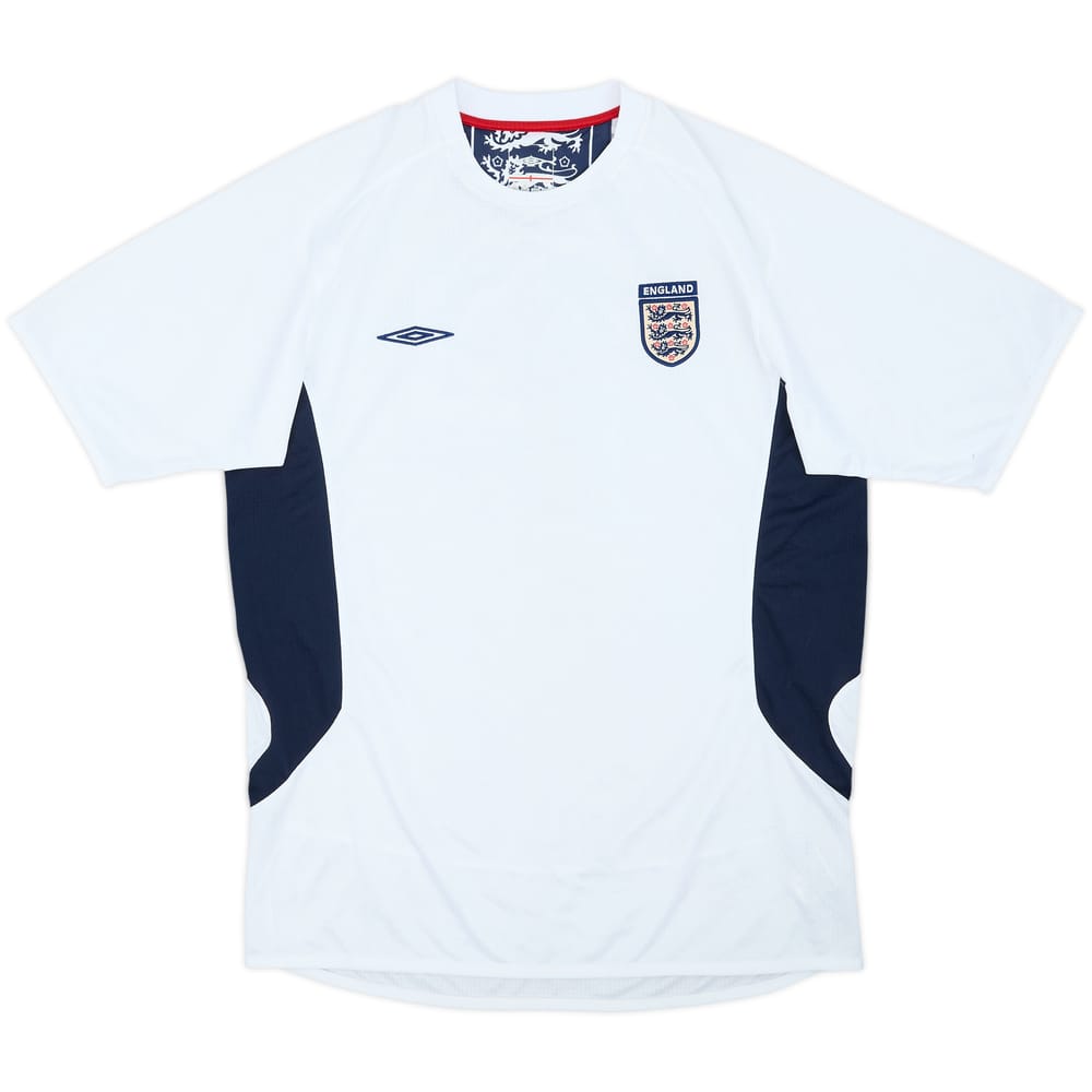 2005-06 England Umbro Training Shirt - 7/10 - (M)