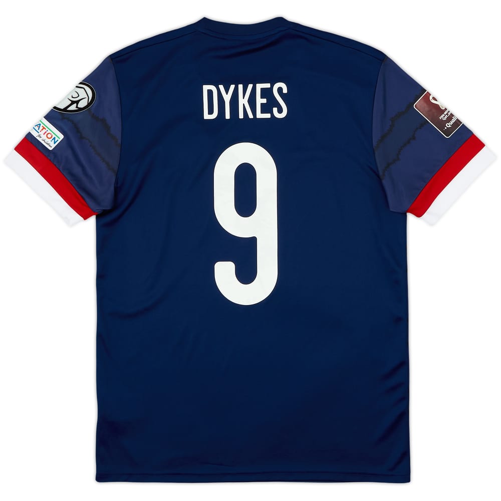 2020-22 Scotland Home Shirt Dykes #9 - 10/10 - (M)