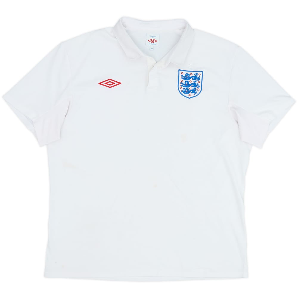 2009-10 England Home Shirt - 5/10 - (XL)