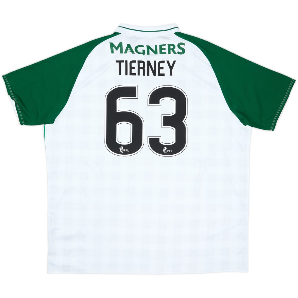 2018-19 Celtic Away Shirt Tierney #63 - 6/10 - (XXL)
