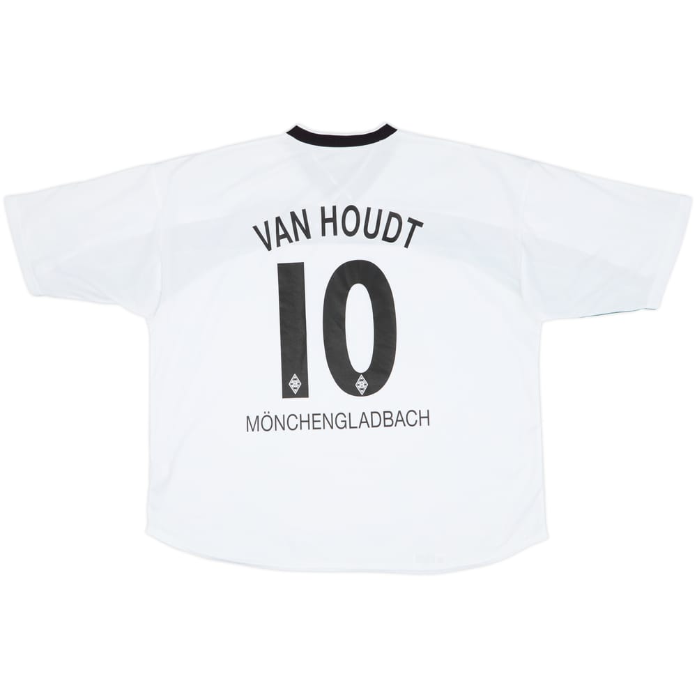 2000-02 Borussia Monchengladbach Home Shirt Van Houdt #10 - 8/10 - (XXL)