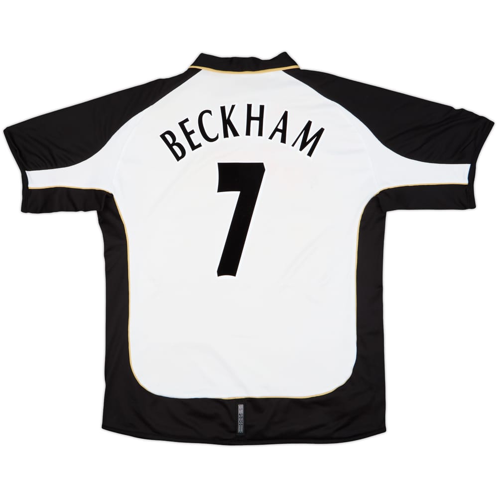2001-02 Manchester United Centenary Away/Third Shirt Beckham #7 - 5/10 - (XL)