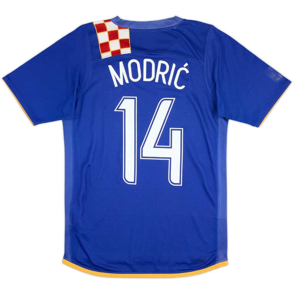 2006-08 Croatia Away Shirt Modric #14 - 6/10 - (M)