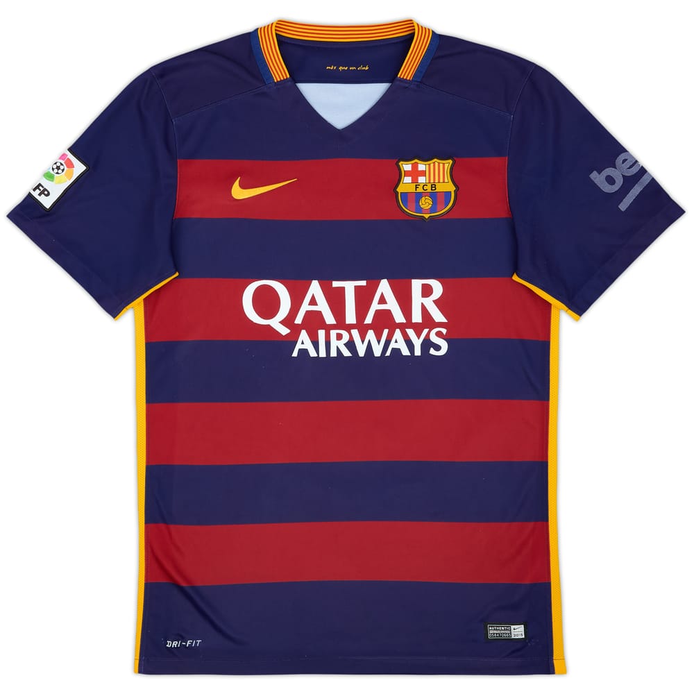 2015-16 Barcelona Home Shirt - 6/10 - (S)