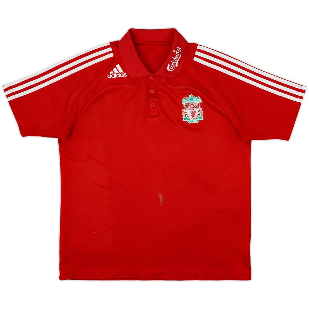2008-09 Liverpool adidas Polo Shirt - 5/10 - (XL)