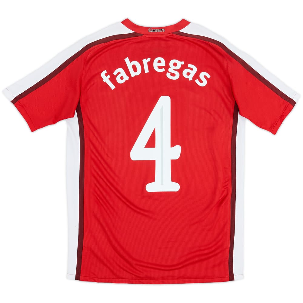 2008-10 Arsenal Home Shirt Fabregas #4 - 7/10 - (XL.Boys)