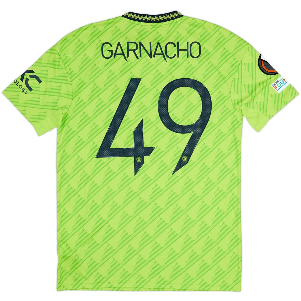 2022-23 Manchester United Third Shirt Garnacho #49 (M)