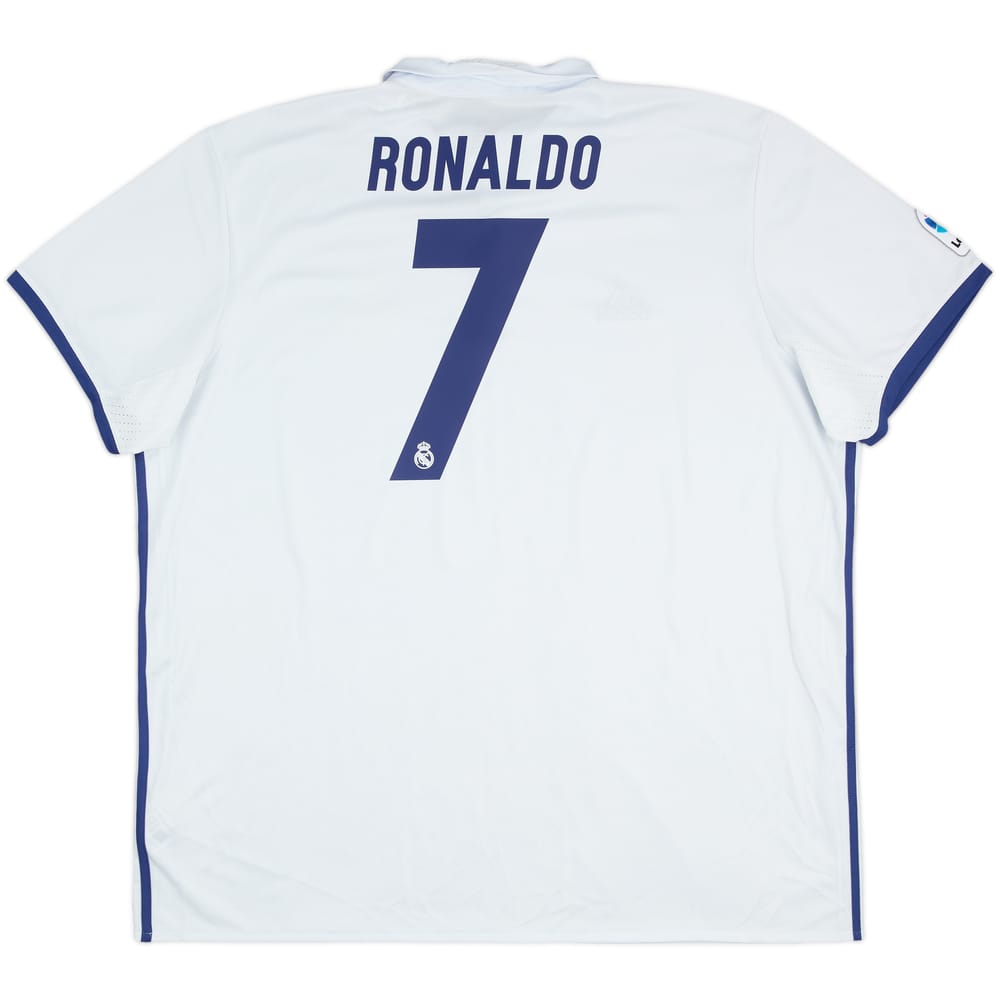 Camiseta de local del Real Madrid 2016-17 Ronaldo #7 - 5/10 - (3XL)