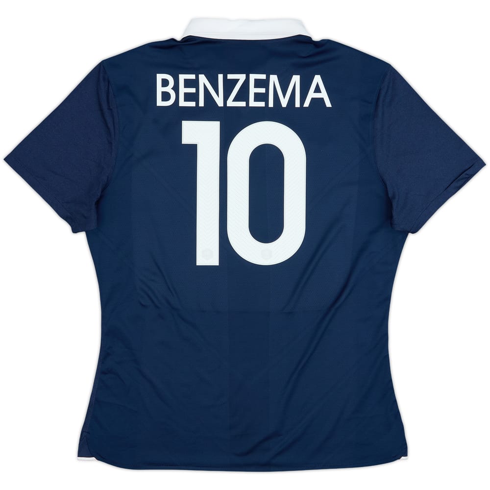 2014-15 France Player Issue Home Shirt Benzema #10 - 5/10 - (XL)