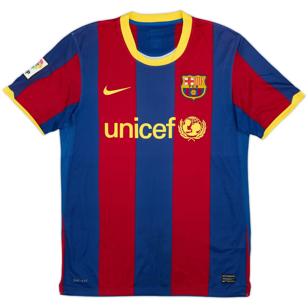 2010-11 Barcelona Home Shirt - 6/10 - (M)