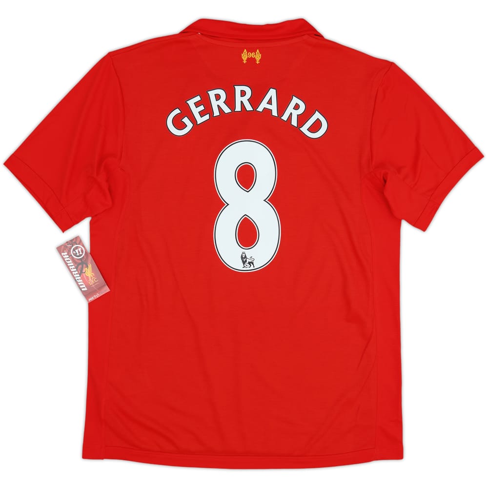 2012-13 Liverpool Camiseta Local Gerrard #8 (L)