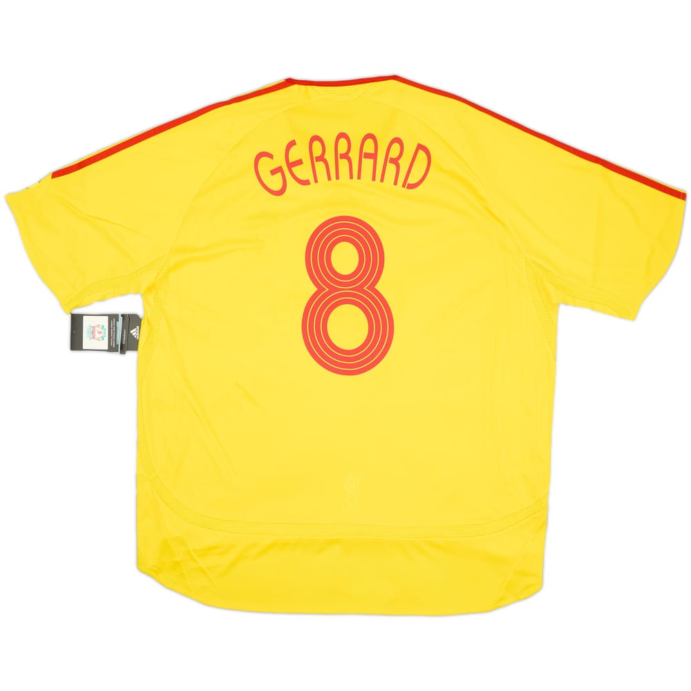 2006-07 Liverpool Camiseta de visitante Gerrard #8 (XXL)