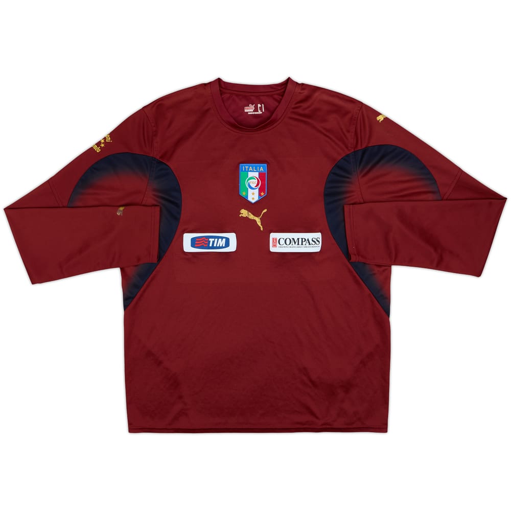 2006-07 Italy Puma Training L/S Shirt - 7/10 - (L)