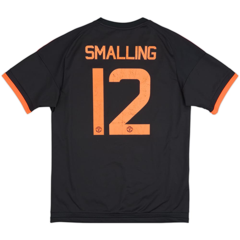 2015-16 Manchester United Third Shirt Smalling #12 - 6/10 - (L)