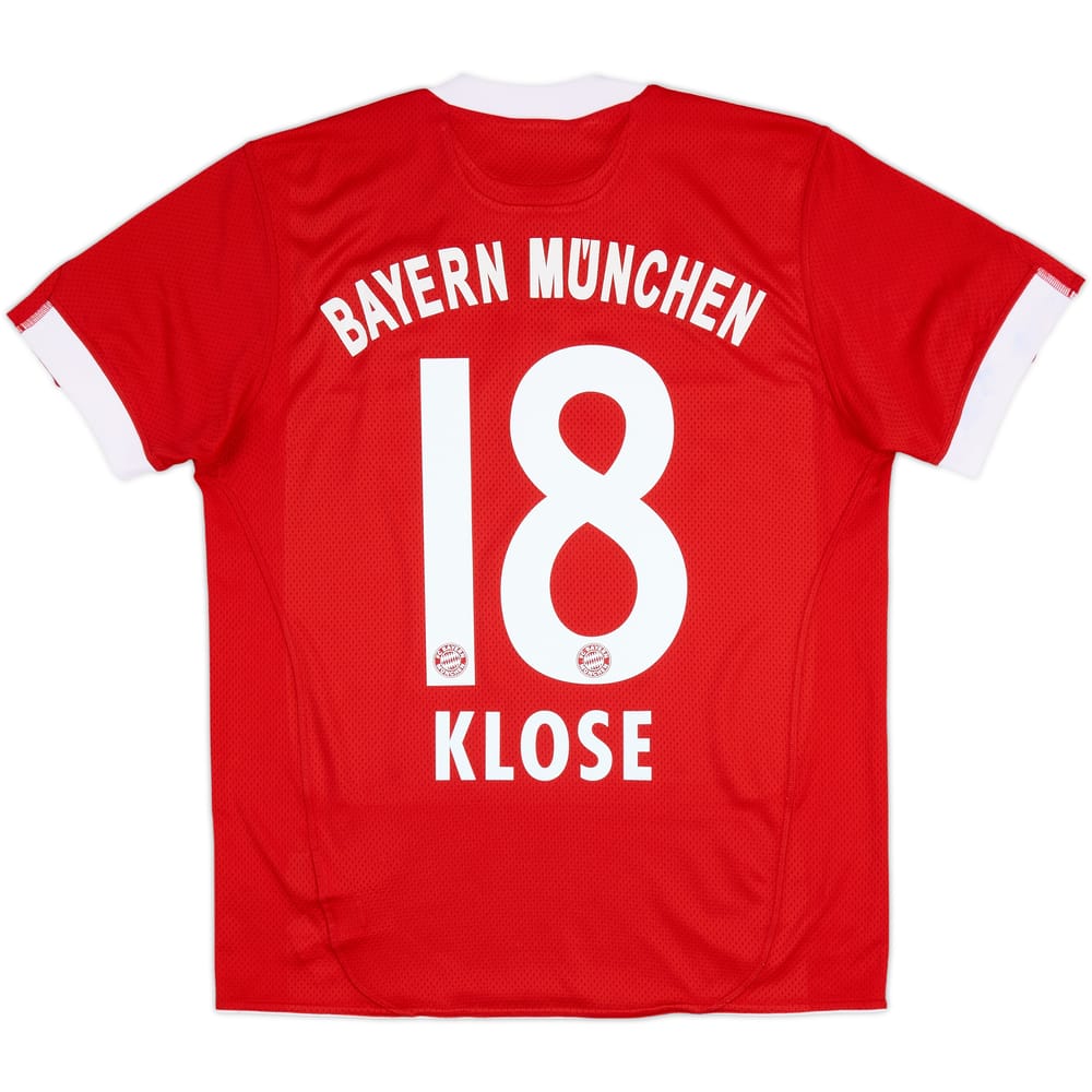 2009-10 Bayern Munich Home Shirt Klose #18 - 7/10 - (XL.Boys)