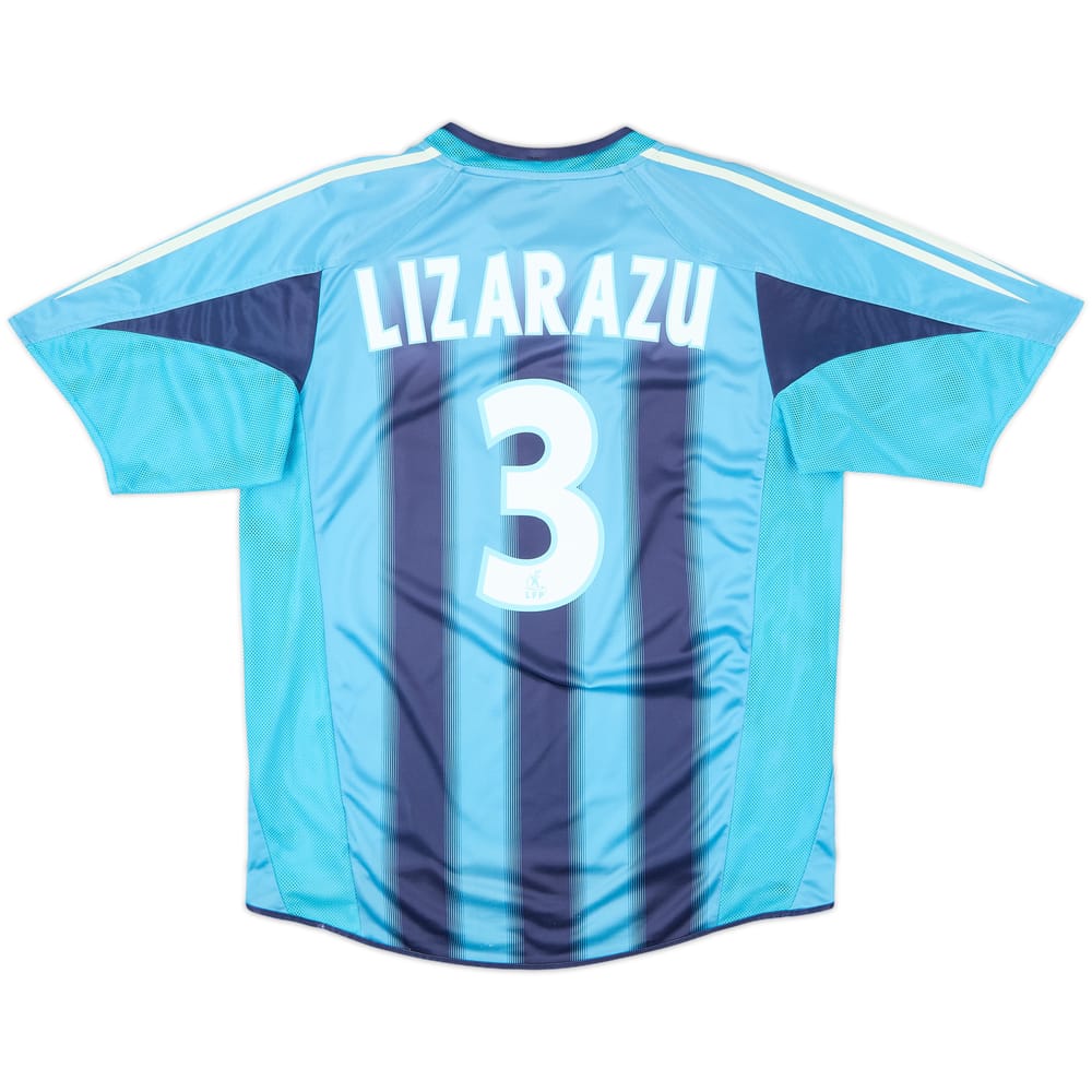 2004-05 Olympique Marseille Away Shirt Lizarazu #3 - 7/10 - (M)