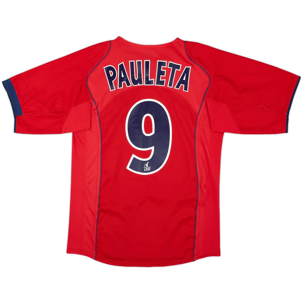 2004-05 Paris Saint-Germain Away Shirt Pauleta #9 - 7/10 - (M)