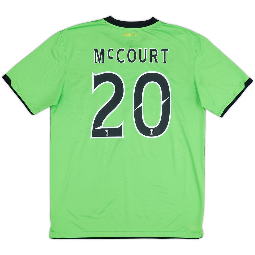 Camiseta de visitante del Celtic 2010-11 McCourt #20 - 6/10 - (L)