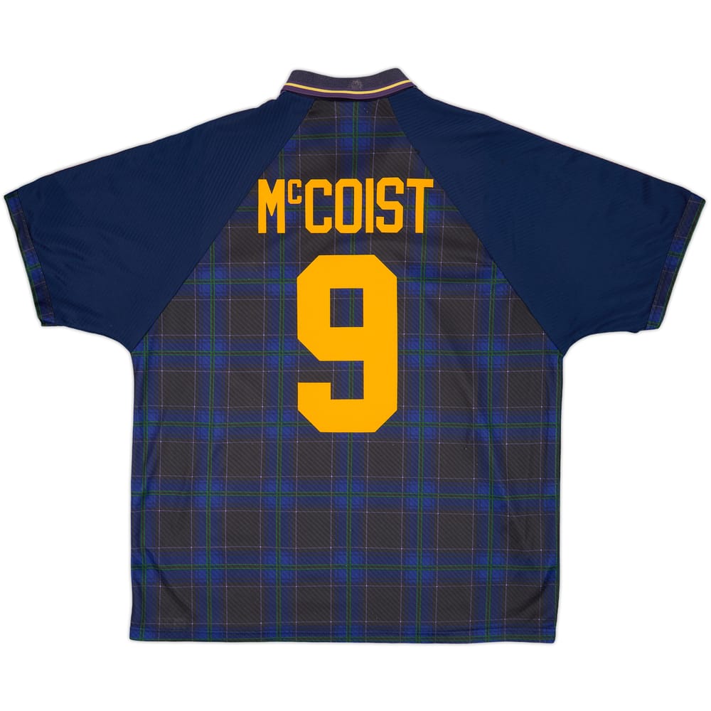1994-96 Scotland Home Shirt McCoist #9 - 9/10 - (XXL)